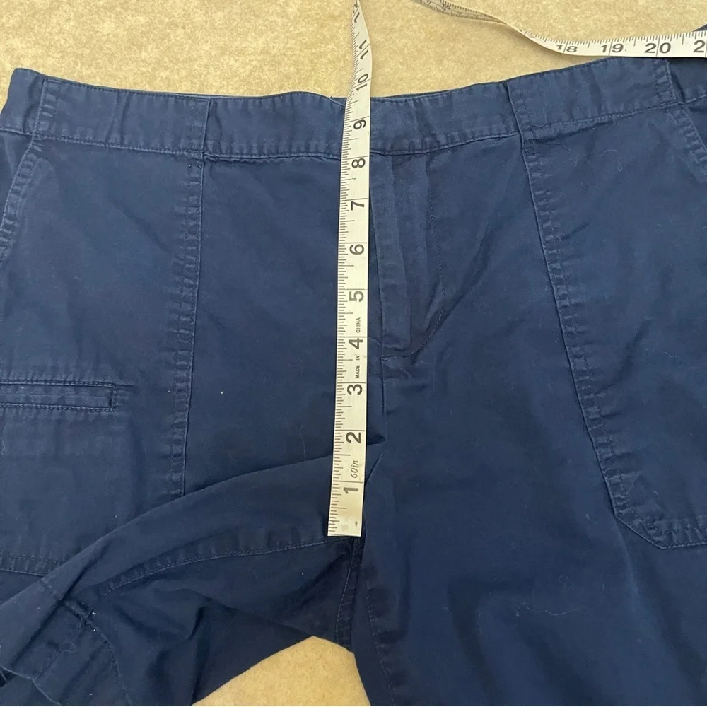Lauren Ralph Lauren Blue Cotton 6” Inseam Shorts Women’s Size 10